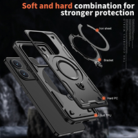 Coque de téléphone à support rotatif à 360 ° pour Redmi 15C Note 14 13 Pro Plus 14C 13C 12C 13X Xiaomi 14T étuis magnétiques anti-chute pour téléphone portable