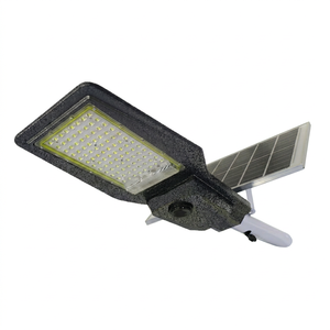 ไฟถนนโซลาร์เซลล์ LED 400W โมโนคริสตัลไลน์ซิลิคอน IP65 อลูมิเนียมอัลลอยด์ ติดผนัง สำหรับภายนอกอาคาร แสงสว่าง 6500K แสงกลางวัน มาตรฐาน CE - Product Image 1