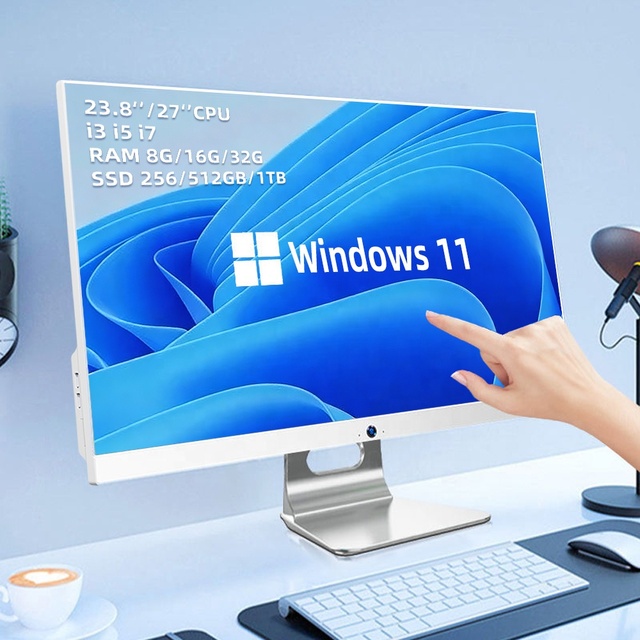 OEM Intel Core I5 12th Gen 27 Inch All-in-One Desktop PC with IPS LCD Display Home Use Windows 10/11