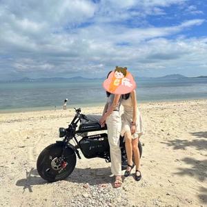 دراجة كهربائية بتعليق كامل OEM بقوة 48 فولت 500 واط مع 21 سرعة وفرامل قرصية ميكانيكية مزدوجة وهيكل من سبائك الألومنيوم من المصنع مباشرة - Product Image 6