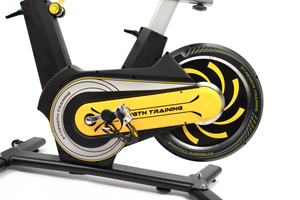 Vélo de spinning magnétique WCT ODIN avec volant d'inertie de 6 kg, équipement de fitness pour la maison, vélo d'exercice à résistance magnétique, logo personnalisé - Product Image 4