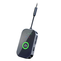 Adaptateur émetteur-récepteur avec indicateur de niveau de batterie pour affichage en temps réel du niveau de charge restant