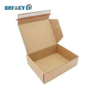 Biểu Tượng Tùy Chỉnh In Nâu Kraft <span class=keywords><strong>E</strong></span> Sáo Maup up up Vận Chuyển Giấy Sóng Hộp Bưu Phẩm Với Logo Riêng Của Bạn - Product Image 6