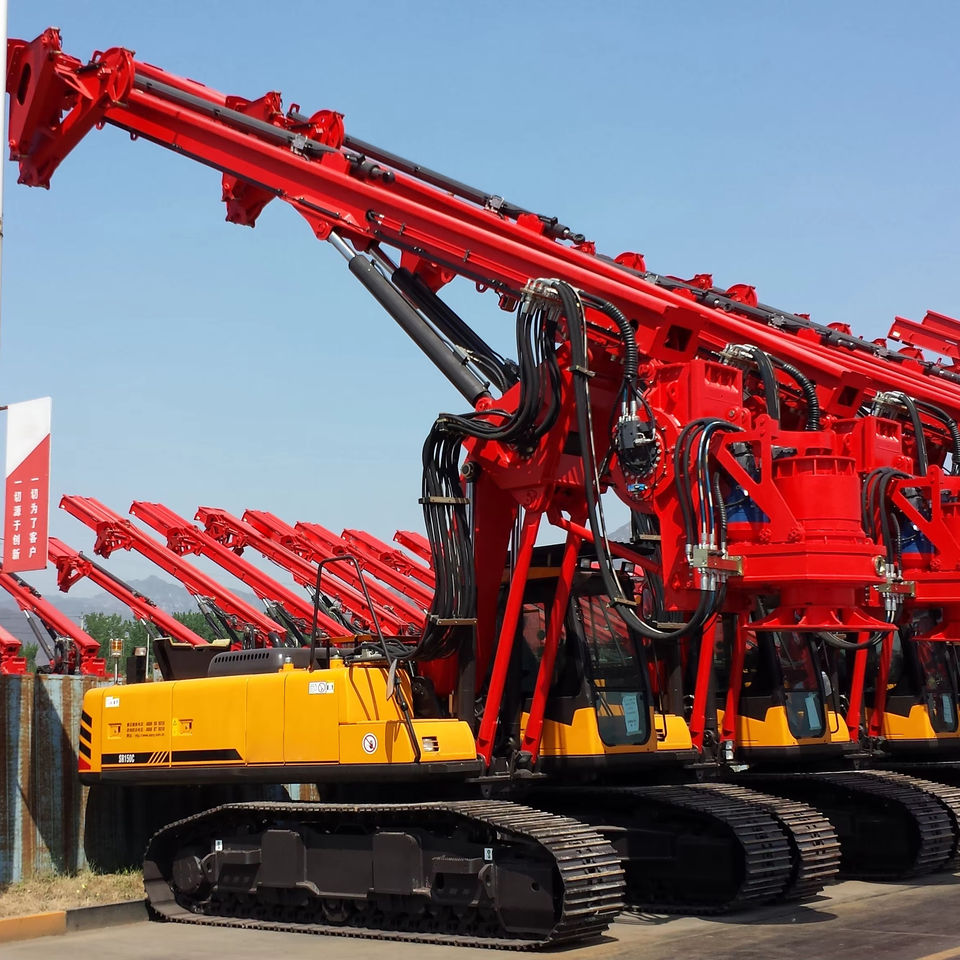 Rotrary Rigs China Top Brand Rotary Drilling Rigs SR205C 205kN.m Crawler Drilling ...