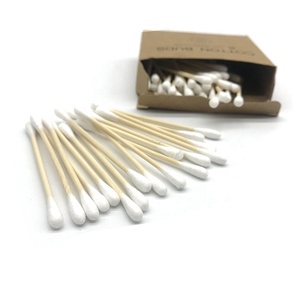2020 Hot sale private label bamboo sticks medical cotton buds swabs - Product Image 6