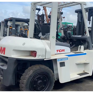 TCM Factory-Stocked <b>Used</b> 7 Ton Fd70 Diesel Forklift Good Condition 6 Months Warranty Hot Selling Original Pump Motor Gearbox - Product Image 1