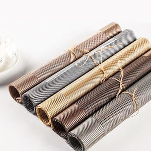 Napperons de table STARUNK compétitifs bon marché, <span class=keywords><strong>tapis</strong></span> de table à manger réutilisables et résistants à la chaleur, napperons antidérapants en vinyle PVC résistant à l'huile - Product Image 5