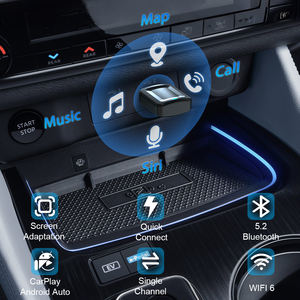 Mini filaire vers sans fil Carplay Usb 2 en 1 sans fil carplay android boîtier adaptateur automatique pour toyota corolla 2014 - Product Image 6