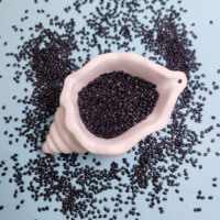 500g de sésame noir artificiel, simulation alimentaire, décoration pour maison, fête, cuisine, accessoire de décoration