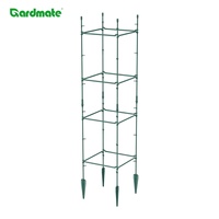 Treillis d'escalade en plastique carré pour plantes grimpantes, légumes, fruits, fleurs, support de plante