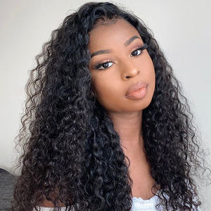 Paquetes de cabello humano brasileño de onda profunda 13x4 con cierre Paquetes de cabello humano Remy con cierre de encaje Extensiones de cabello humano Queen <span class=keywords><strong>Mary</strong></span> - Product Image 6