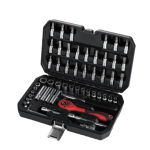 Bộ dụng cụ sửa chữa ô tô đa năng 76 món, bộ cờ lê ratchet, bộ ổ cắm 1/2, bộ dụng cụ sửa chữa ô tô hoàn chỉnh cho hộp đồ nghề xe hơi - Product Image 4