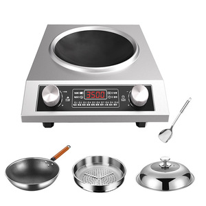 High-Power Commercial Induction Cooker Stainless Steel Touch Control Class A+ Single <b>Burner</b> Home Use Foreign Trade Cross-Border - Product Image 6