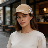 Gorras Trucker Retro con Malla a Cuadros, Ligeras, con Frente de Espuma, Cierre Ajustable con Broche, Gorras para Exteriores