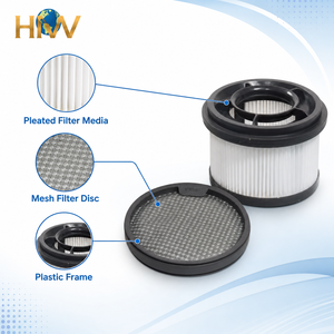 Repuestos para Aspiradora Eléctrica de Mano G9 G10 <span class=keywords><strong>Dreame</strong></span> T10 T20 <span class=keywords><strong>T30</strong></span>, Filtro HEPA Lavable para el Hogar - Product Image 2