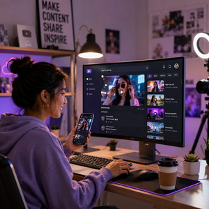 Desarrollo de Plataformas de Entretenimiento en Línea, Transmisión de Video, Chat en Vivo, Aplicación SaaS con Tecnología de IA - Product Image 1