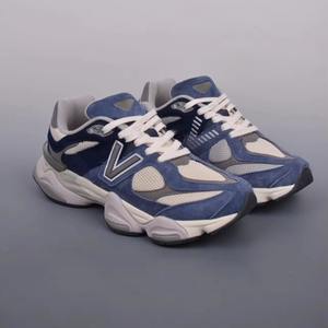 Zapatos Deportivos Clásicos de Alta Calidad 9060 para Hombre, Resistentes y Cómodos para Caminar y Correr, con Parte Superior de Gamuza Transpirable para Exteriores - Product Image 1