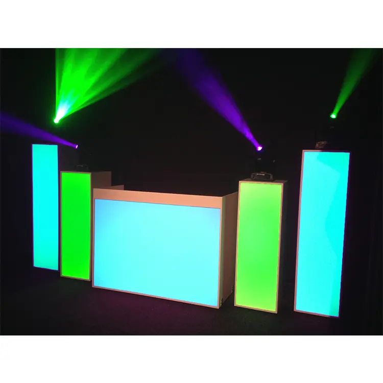 Hd Dj Booth Stage Led Paneel Scherm Reclame Display Indoor Groot Led Scherm Voor Nachtclub Interactieve Ervaring