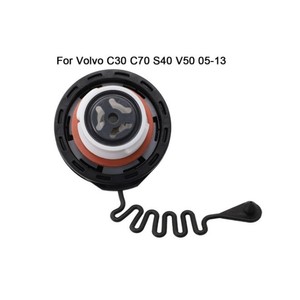 ฝาปิดถังน้ำมันเชื้อเพลิงสำหรับวอลโว่ C30 C70 S80 S60 S40 อะไหล่ทดแทนรถยนต์พร้อมโซ่นิรภัย - Product Image 2