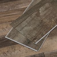 Plancher en vinyle imitation bois imperméable à usage commercial 4 mm Carreaux en vinyle PVC