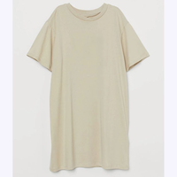 T-shirt long décontracté d'été en coton écologique respirant, design coréen, coupe classique, pour femmes
