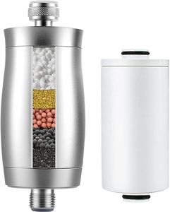 <span class=keywords><strong>Doccia</strong></span> SHF-300 in Alluminio con Filtro Ionico Blu e Vitamina C, Cartuccia Filtrante KDF OEM - Product Image 2