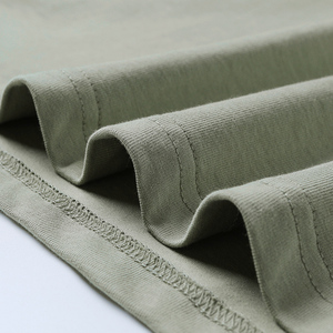 Canottiere da <span class=keywords><strong>uomo</strong></span> 240 in cotone 100% GSM oversize senza maniche traspirante in maglia Streetwear canottiera girocollo canottiera - Product Image 4