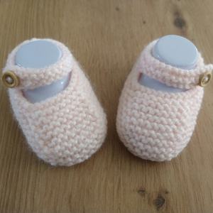 Nouveau design personnalisé chaussons <span class=keywords><strong>crochet</strong></span> pour bébé chaussures pour nouveau-nés <span class=keywords><strong>crochet</strong></span> faites à la main pour bébés filles garçons chaussures cadeau de douche - Product Image 2