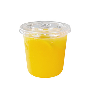 Gobelet jetable Dianjie pour jus, 360 ml, PP transparent avec couvercle, pour boissons froides, café à emporter, usage commercial - Product Image 1