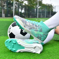 Nouvelles Chaussures de Football 2026 pour Hommes – Modèle Tendance Montant à la Cheville pour Adolescents – Crampons d'Entraînement d'Extérieur avec Semelle TPU