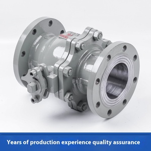 Q41F-16C özel karbon çelik flanş küresel vana yüzer manuel yumuşak mühür için su gaz yağı ulusal standart OEM dökme çelik - Product Image 3