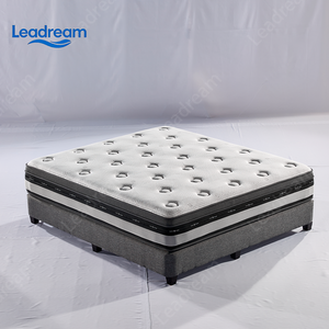 Modern Style Luxury Factory Compressed Gel <b>Memory</b> <b>Foam</b> Roll up Independent Spring Mattress Queen King Size Mattress - Product Image 2