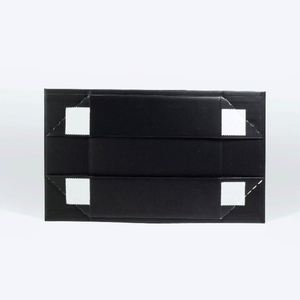 Caja de Regalo para Bufandas con Cierre Magnético, Plegable, Negra Estándar para Venta al por Menor, con Cinta - Product Image 5