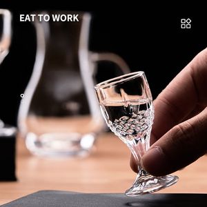 Vasos <span class=keywords><strong>de</strong></span> Chupito <span class=keywords><strong>de</strong></span> Vidrio Transparente <span class=keywords><strong>de</strong></span> 50 ml, sin Plomo, con Fondo Grueso, Logotipo Personalizado, Divertidos, para Whisky, Tequila, Sublimación en Blanco, Estilo Americano - Product Image 5