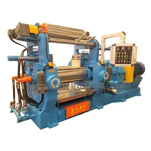 Open mixing mill rubber two roll open mixing mill with stock blender