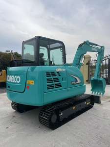 KOBELCO SK60 5.9T Mini Ekskavatör Yeni Marka Yanmar Tier 3 60.3HP Sıfır Kuyruk Dönüşlü Otomatik Boşta Çalışma Şehir Peyzaj Projeleri - Product Image 3