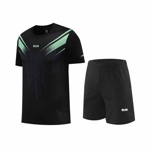 Tenue de sport unisexe personnalisée en polyester 99 %, légère, respirante et à séchage rapide pour l'entraînement - Product Image 2