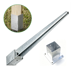 Sunsbuild Ancrage de sol robuste pour poteau de clôture, pour clôture de jardin en bois, installation facile, support extérieur - Product Image 5