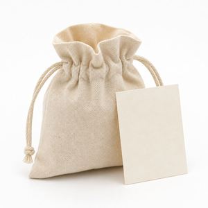 Pochette cadeau en toile écologique pour mariage, sac cadeau personnalisé avec cordon de serrage, réception de mariage - Product Image 1