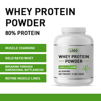 Poudre de protéines personnalisée - Shake personnalisé au whey ou végétalien |   Choisissez vos saveurs et vos macros |   pour la gym et la récupération