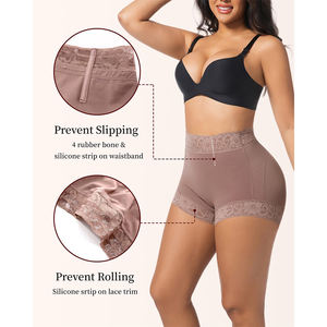 Pantaletas Levanta Glúteos para Mujer, Faja de Control de Abdomen de Cintura Alta, Ropa Interior Reductora con Efecto Push-Up - Product Image 3