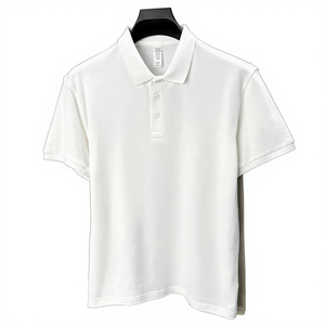 Camiseta Casual de Manga Corta para Hombre, Personalizada, para Trabajo, 100% Poliéster, de Secado Rápido, con Cuello Solapa - Product Image 1