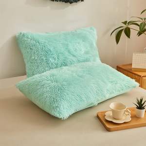 Juego de <span class=keywords><strong>cama</strong></span> de lujo Tie Dye Microfiber Super Soft Faux Fur Fluffy Bed Edredor Set - Product Image 5