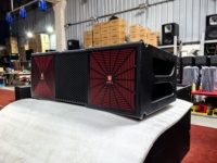 Pro-212 Equipo de Sonido Profesional para DJ, 1200 Vatios RMS, Sistema Line Array de 12'' con Subwoofer Doble de 21 Pulgadas
