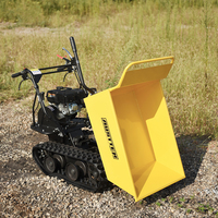 AUSTTER 3F+1R Landmotor-Benzinmotor Landwirtschaft Baustellenbau Raupenbahnen-Kraftwagen Lastkarren-Mini-Kartonlader