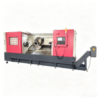Torno CNC para Roscado de Tuberías, Cilindro Hidráulico, Tubo de Aceite, Torneado y Mandrinado Simultáneo de Ambos Extremos para Roscas de 8 mm, ISO CE