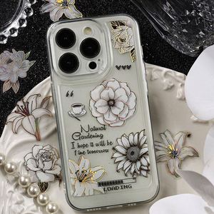Paquete de Pegatinas Tridimensionales Doradas para Planificador con Flores Aromáticas, Diseño de Jardín, Estilo Retro - Product Image 4