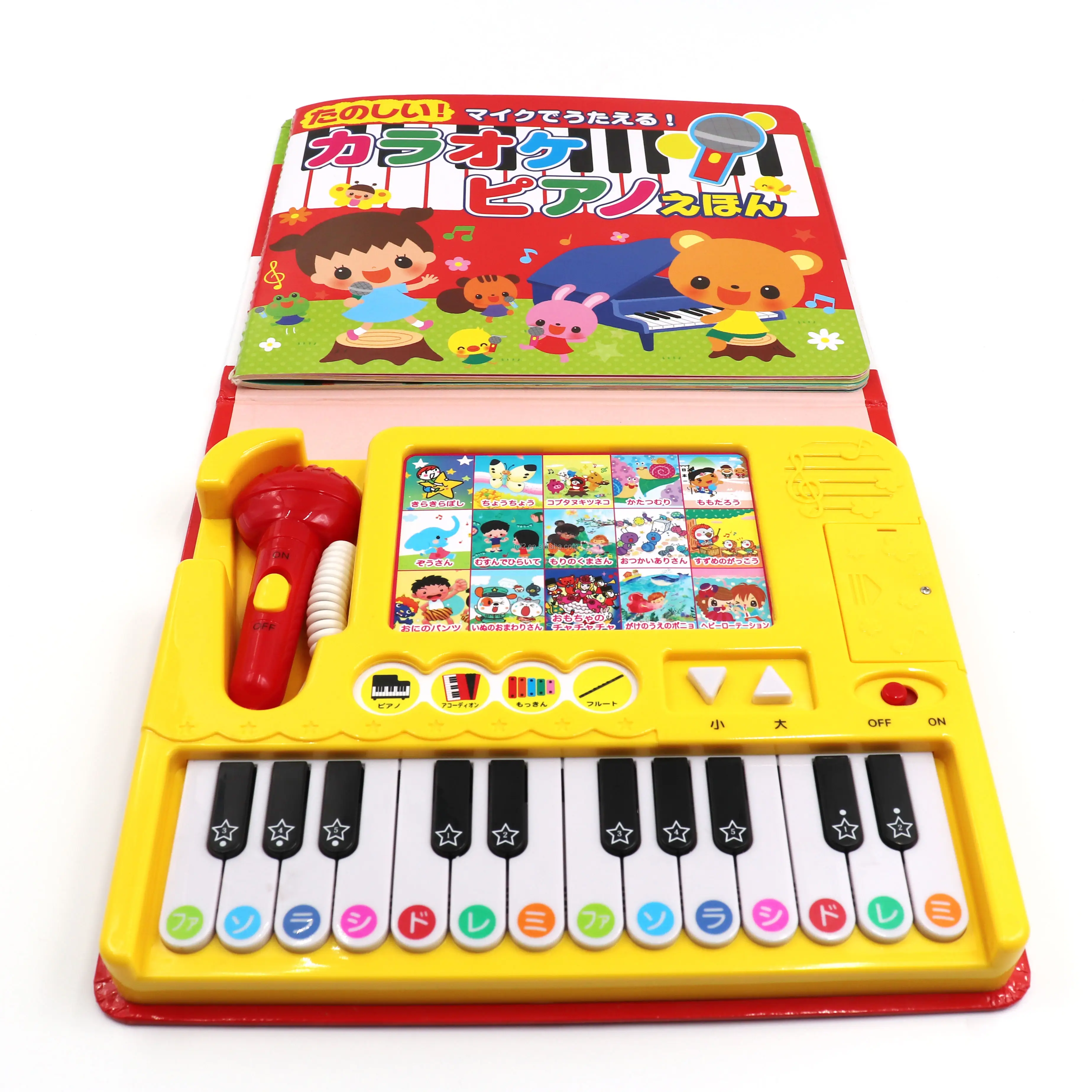 Instrumen Musik Piano 23Key Musik Musik Mini Pendidikan Prasekolah Modul Musik Mainan Anak-anak