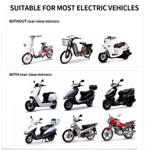 Paraguas de Viaje Manual Clásico, Universal, Completamente Cerrado, Impermeable, para Motocicleta y Scooter Eléctrico, Tela de Nailon 190T, Personalizable - Product Image 2