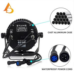 Luz Par LED para Escenarios de Conciertos y Estadios, 12 Piezas, RGBW 4 en 1, IP65, Resistente al Agua, DMX - Product Image 4